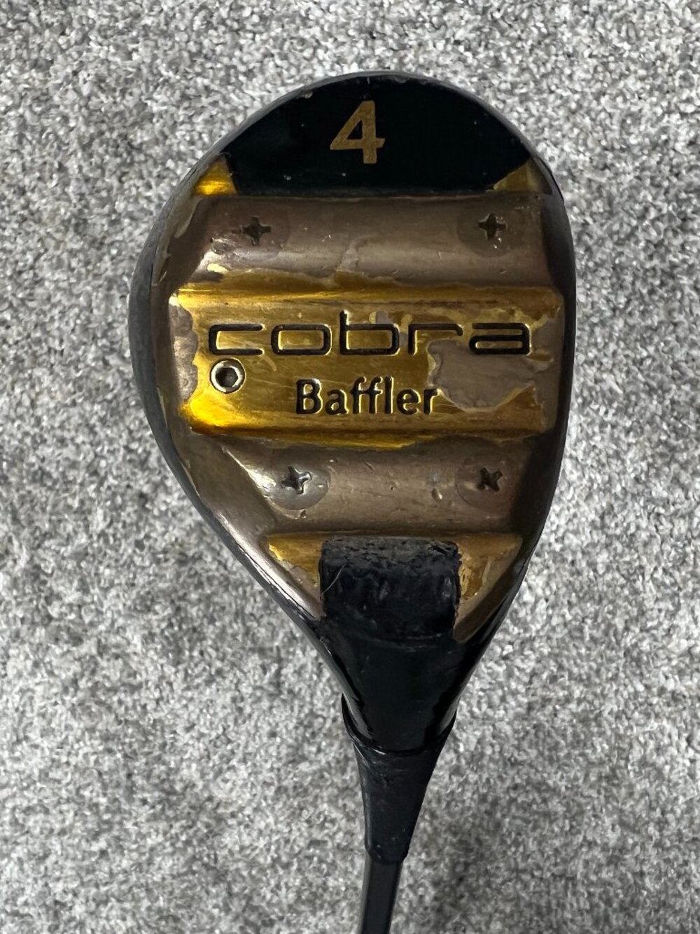 Vintage Cobra Baffler Laminated Maple 4 Fairway Wood